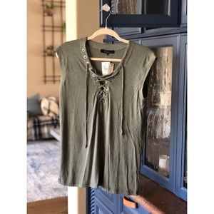 Never Worn Olivaceous Blouse